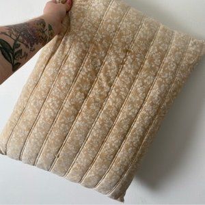 floral accent pillow